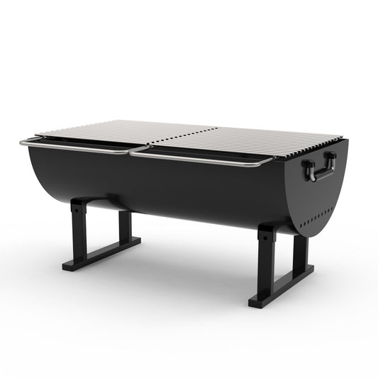 Stockbabac Foldable Outdoor Camping Barbecue Grill and Roasting Pan - product image 1